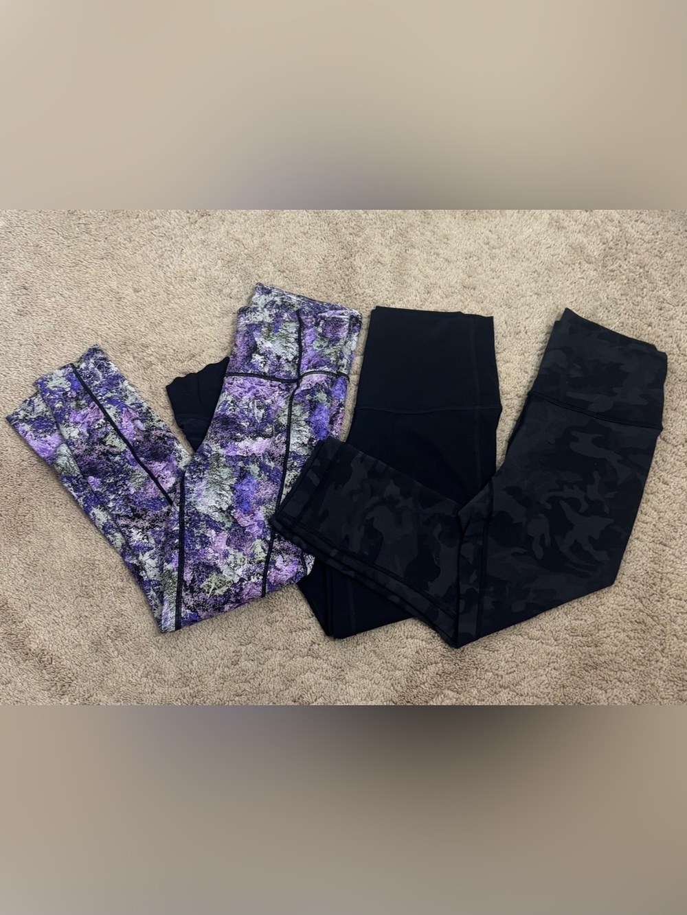 Lululemon Lot of Size 6 Fast & Free Wunder Train leggings 3 Pairs!!!